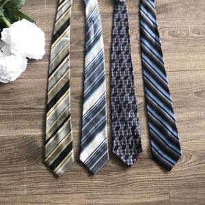 3 FOR $20  4 Ties- Croft & Barrow